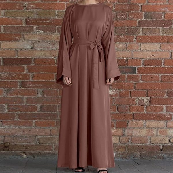 Women Long Sleeve Maxi Dress or Abaya 