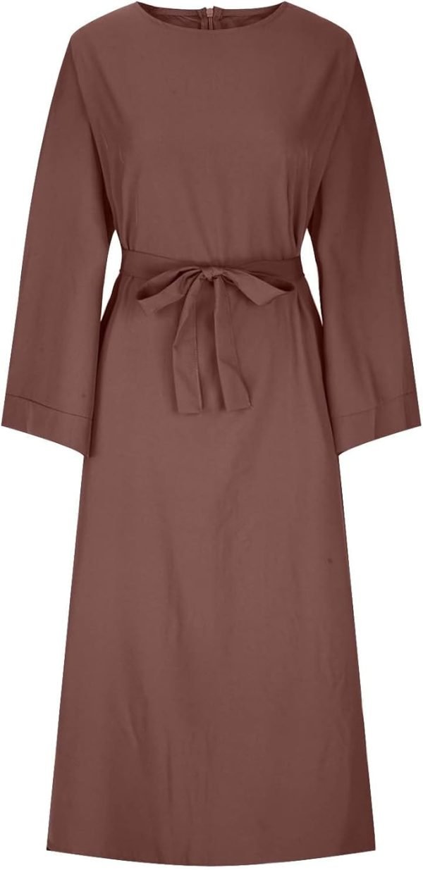 Women Long Sleeve Maxi Dress or Abaya 