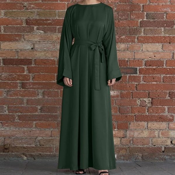 Women Long Sleeve Maxi Dress or Abaya 