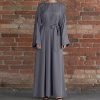 Women Long Sleeve Maxi Dress or Abaya 