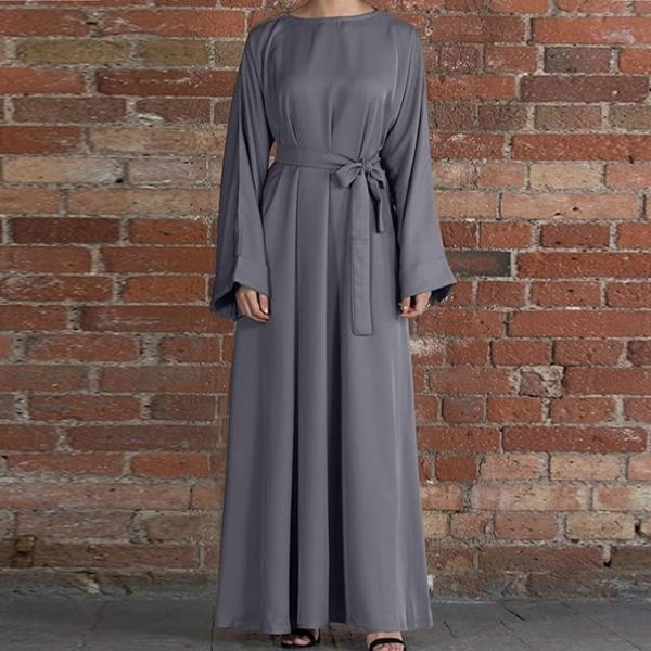 Women Long Sleeve Maxi Dress or Abaya 