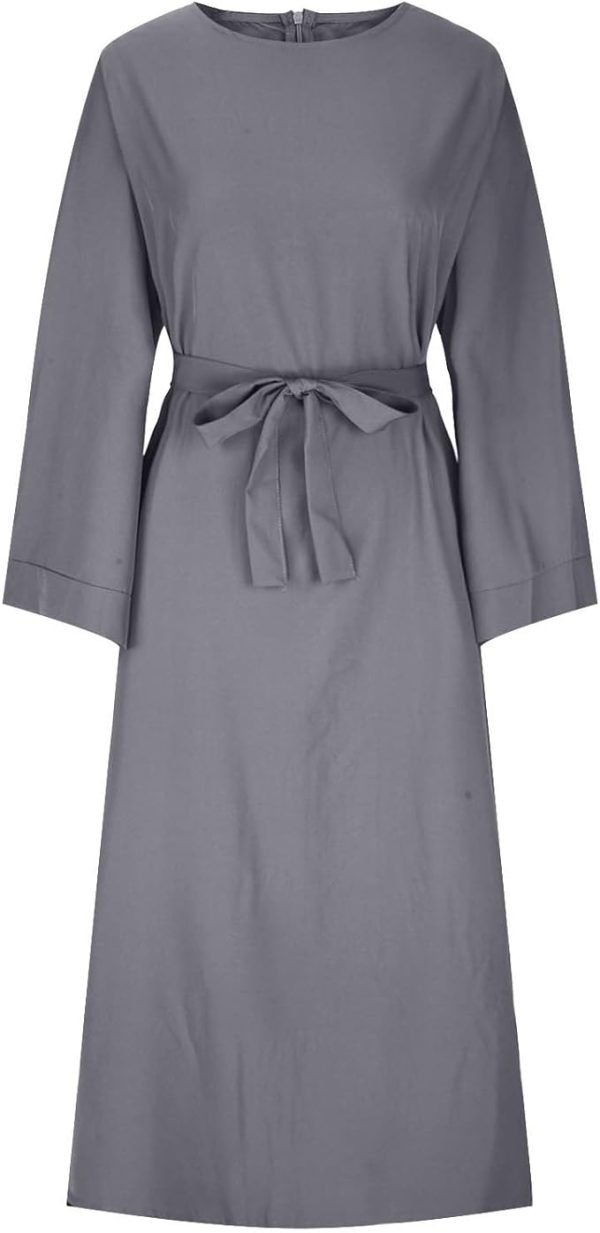 Women Long Sleeve Maxi Dress or Abaya 