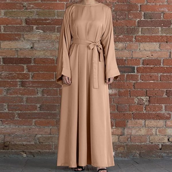 Women Long Sleeve Maxi Dress or Abaya 