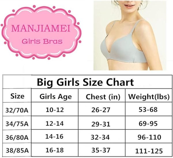Teen Girl's Bra 12-18