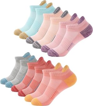 Women's Breathable Athletic Cotton Socks (6 Pairs)