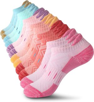 Women's Breathable Athletic Cotton Socks (6 Pairs)