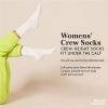 Women's Casual Crew Socks (Pack of 6)