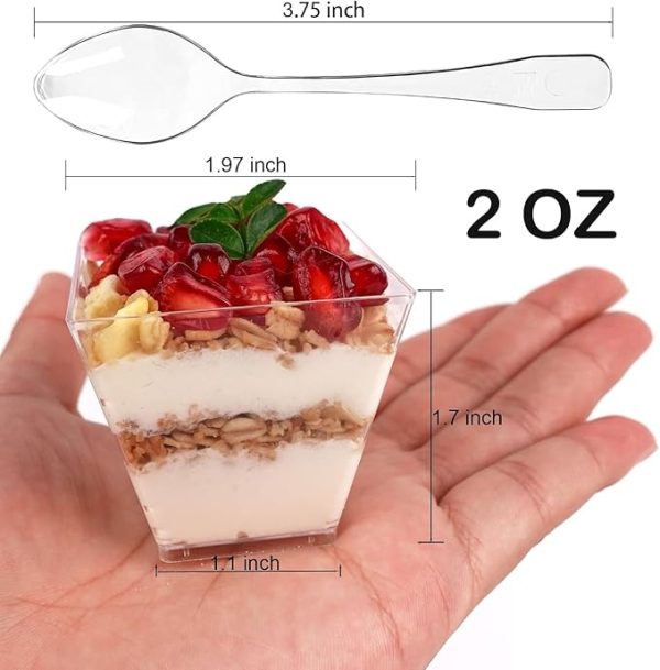 Disposable Dessert Cups