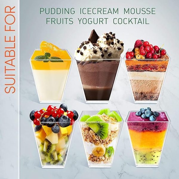 Disposable Dessert Cups