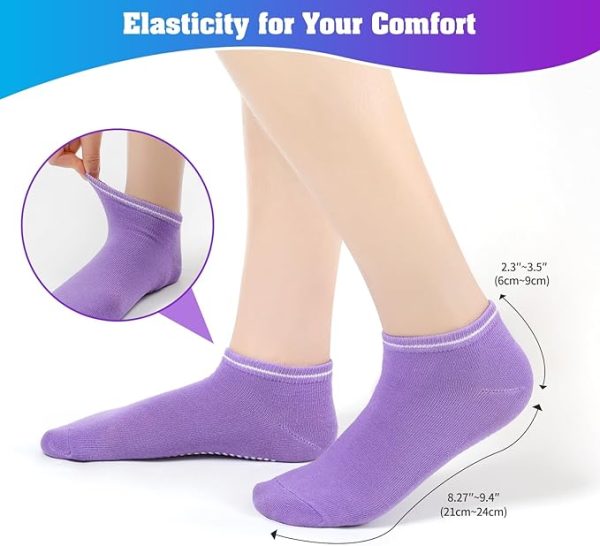 Women & Teens Athletic Grip Socks  (40 Pairs) - Image 3