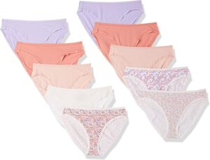 Women's Cotton Stretch High-Cut Underwears (Set of 6)